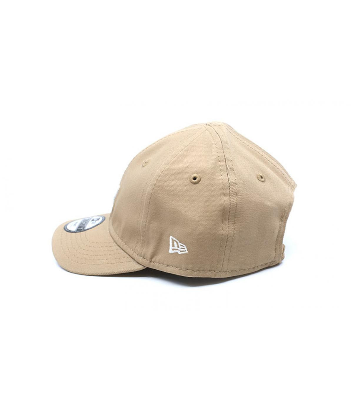 New Era LA baby cap beige